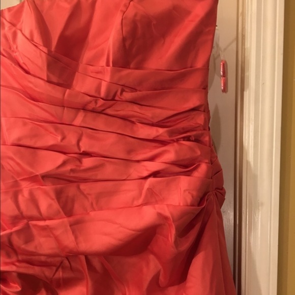 David’s Bridal NWT strapless maxi dress Size 2 - Picture 4 of 4